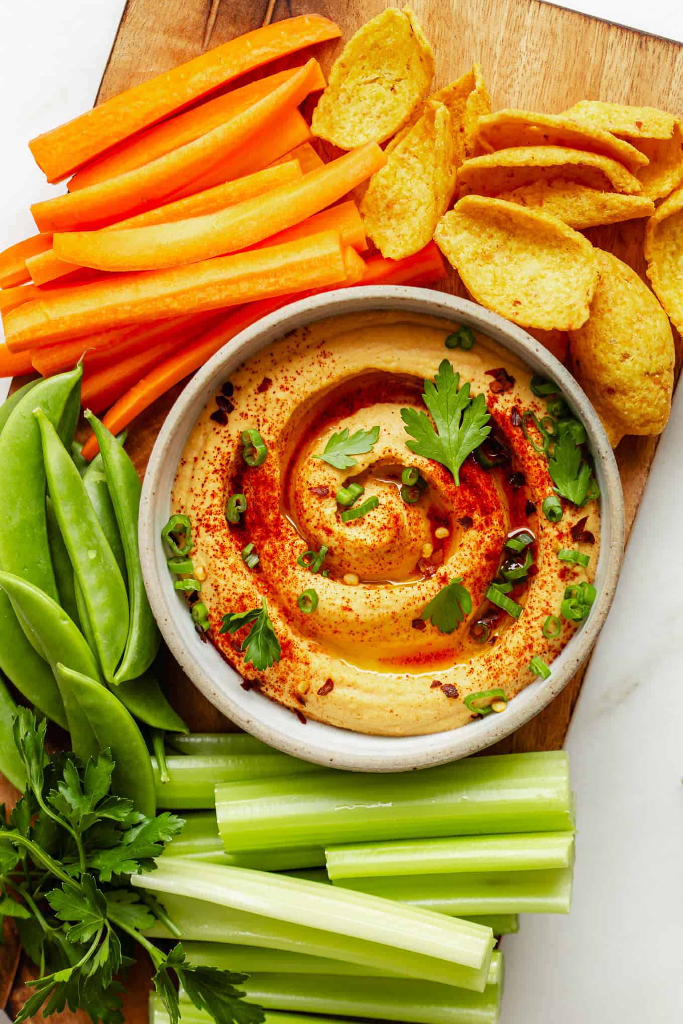 Buffalo Hummus (ready in quarter-hour!)- Choosing Chia