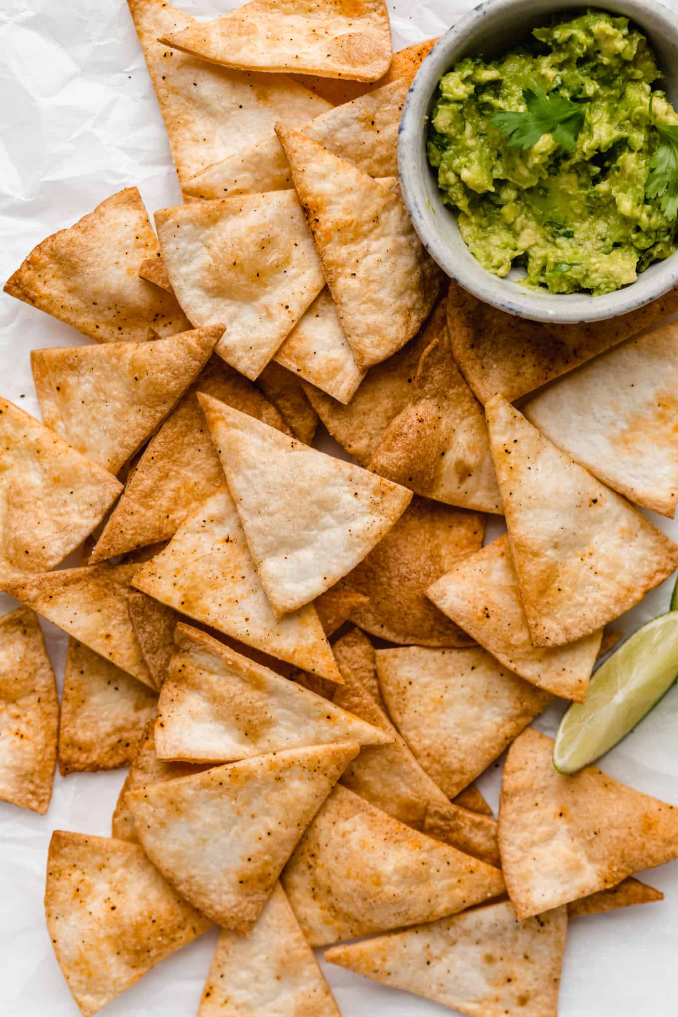 Air Fryer Tortilla Chips (in 10 minutes!)