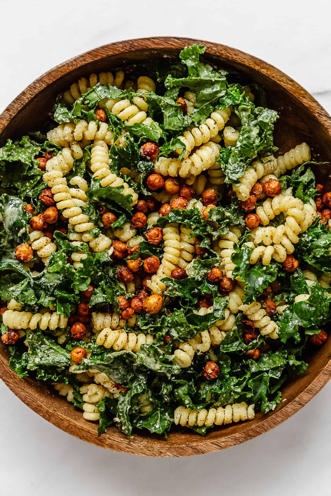 Kale Caesar Pasta Salad – Deciding on Chia